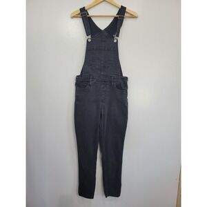Levis Womens Black Denim Overalls Slim Tapered Leg Size 29 W29